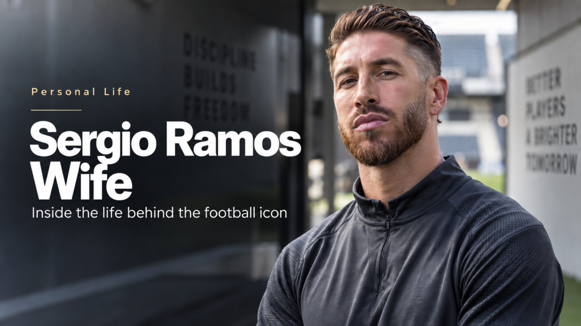 Sergio Ramos portrait for Sergio Ramos Wife article