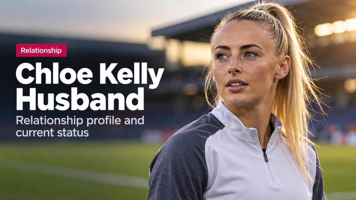 Chloe Kelly football portrait for Chloe Kelly Husband article, AI-generated editorial image.